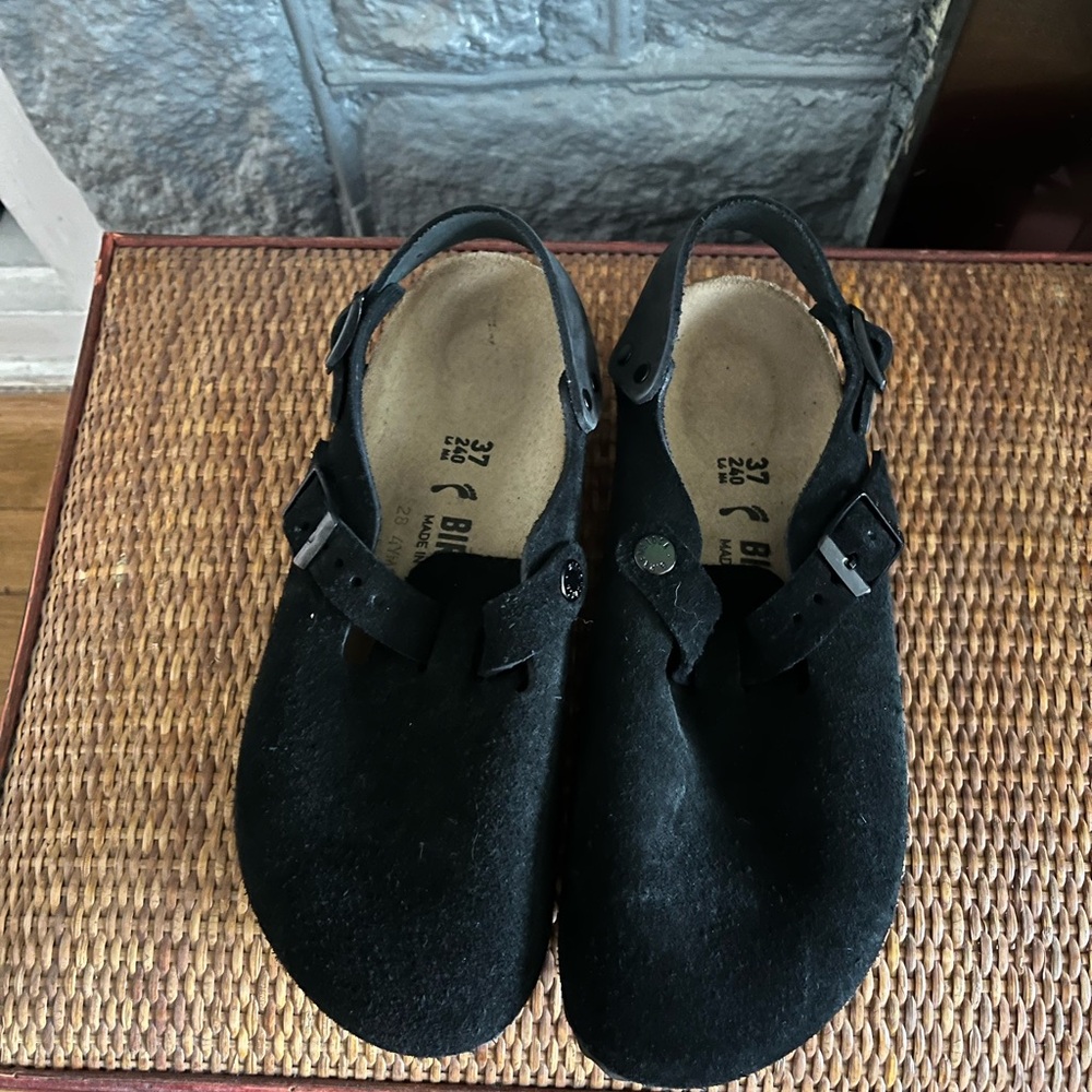 Birkenstock Black Flats
